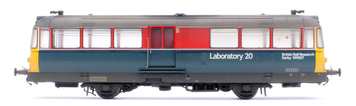 Pre-Owned Waggon & Maschinenbau (W&M) Diesel Railbus Railway Technical Centre Red/Blue 'Laboratory 20' - Weathered