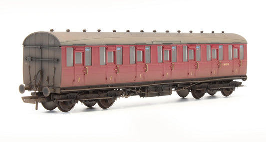 Pre-Owned R4519 BR Gresley Suburban 1st Class Coach 'E81025E' - Custom Weathered