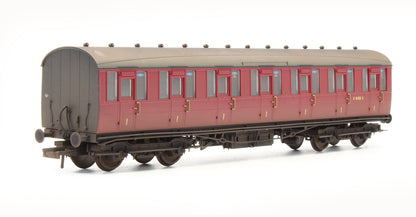 Pre-Owned R4519 BR Gresley Suburban 1st Class Coach 'E81025E' - Custom Weathered