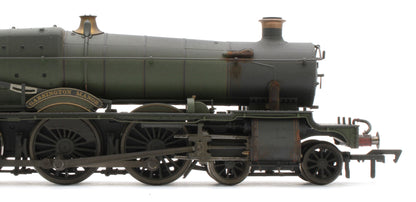 4S-001-013W Garsington Manor BR Lined Green Late Crest 78xx Manor Class 4-6-0 Steam Locomotive No.7817 - Heavy Weathered