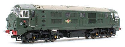 4D-025-006S Class 21 D6151 BR Green (With Tablet Catcher) Diesel Locomotive - DCC Sound