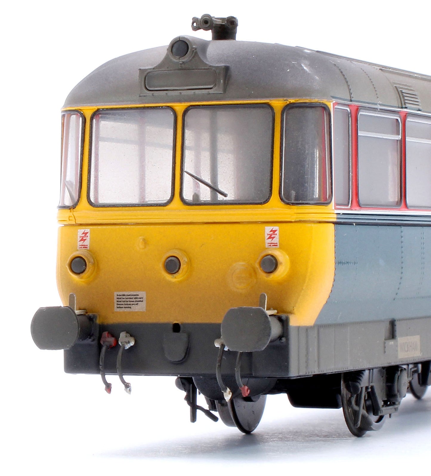 Pre-Owned Waggon & Maschinenbau (W&M) Diesel Railbus Railway Technical Centre Red/Blue 'Laboratory 20' - Weathered