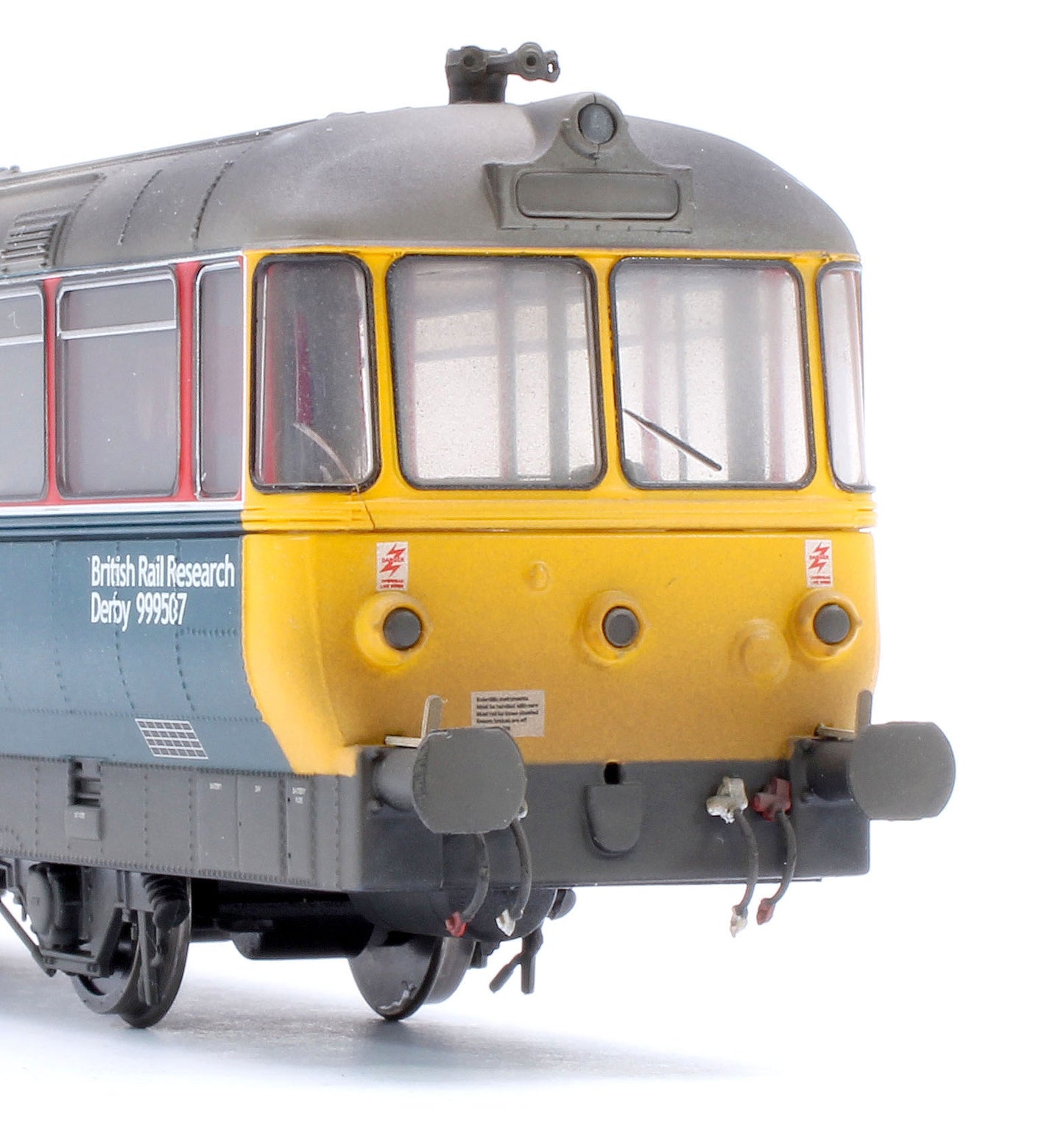 Pre-Owned Waggon & Maschinenbau (W&M) Diesel Railbus Railway Technical Centre Red/Blue 'Laboratory 20' - Weathered