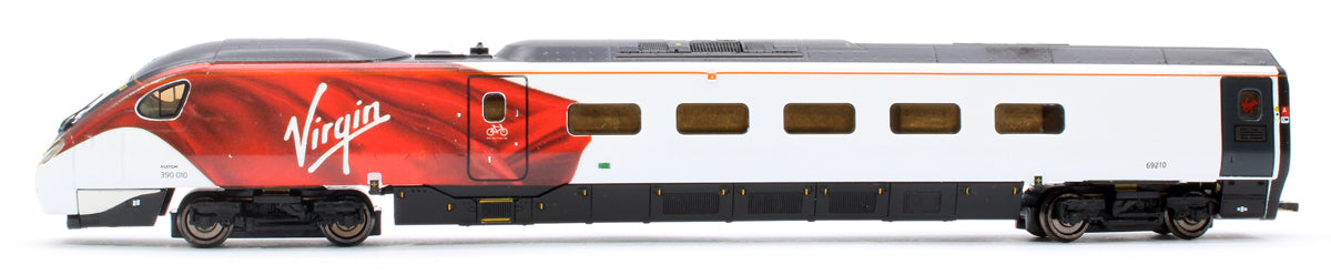 Class 390 010 "Cumbrian Spirit" 9 Car Pendolino in Virgin Livery