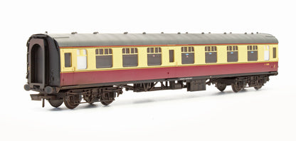 Pre-Owned BR Crimson & Cream MK1 Corridor Composite Coach 'E15058' - Custom Weathered