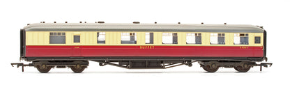 Pre-Owned BR Crimson & Cream Gresley Buffet Car 'E9133E' - Custom Weathered