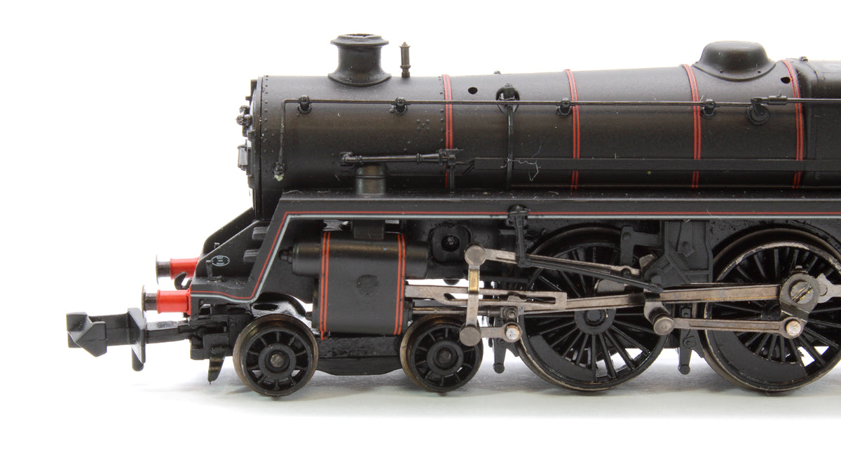 Pre-Owned 372-729ASF BR Standard 5MT with BR1 Tender 73006 BR Lined Black (Late Crest) DCC Sound