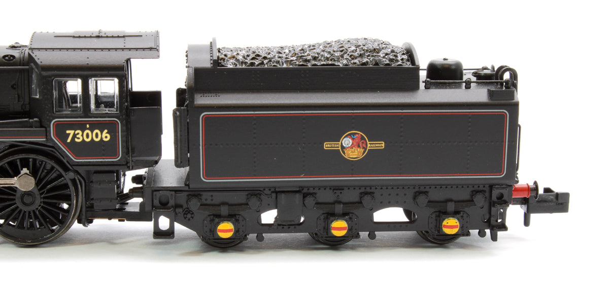 Pre-Owned 372-729ASF BR Standard 5MT with BR1 Tender 73006 BR Lined Black (Late Crest) DCC Sound