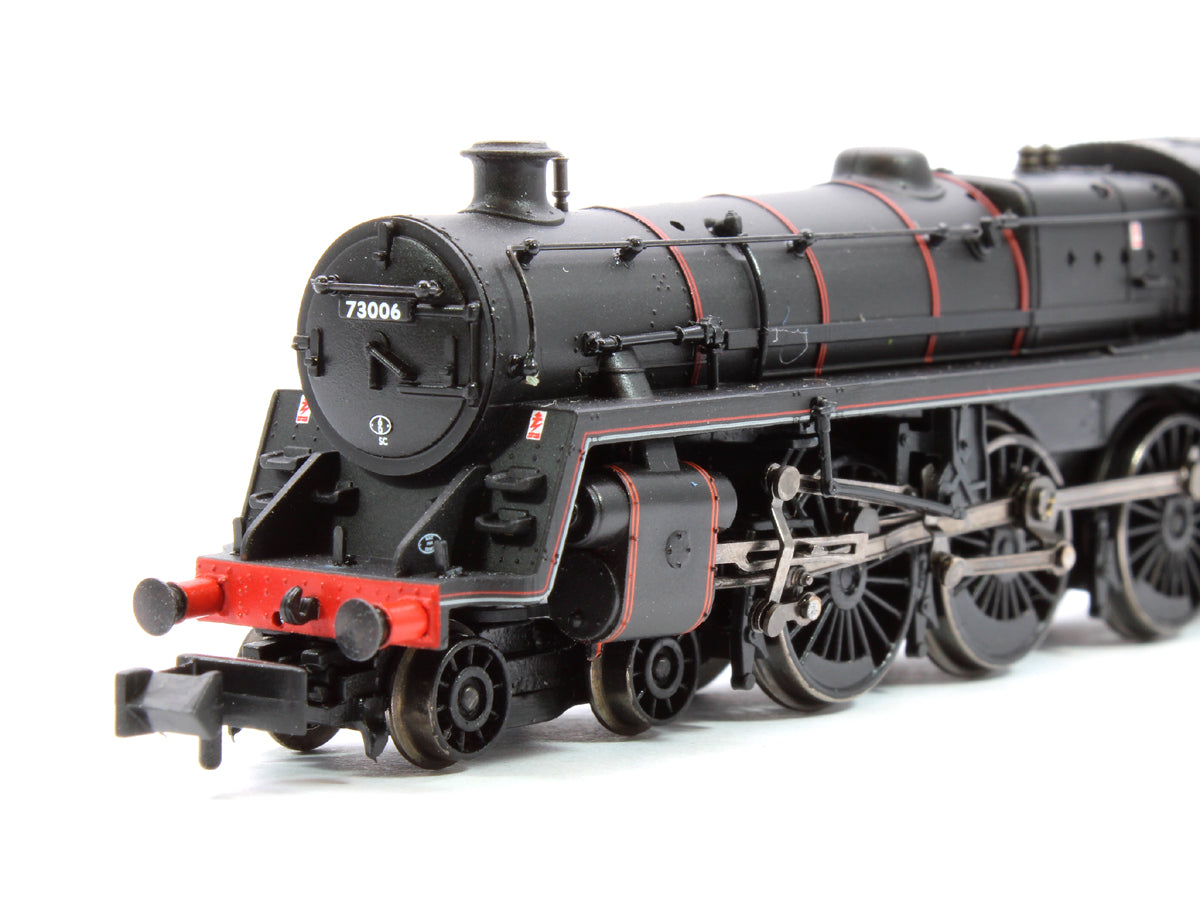 Pre-Owned 372-729ASF BR Standard 5MT with BR1 Tender 73006 BR Lined Black (Late Crest) DCC Sound