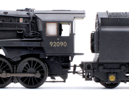 Pre-Owned BR Standard 9F with BR1G Tender 92090 BR Black (Late Crest) Steam Locomotive - Weathered