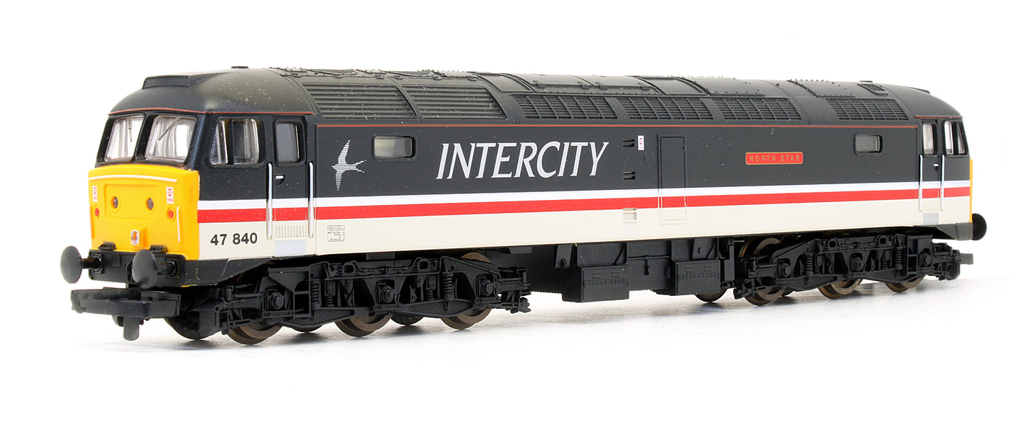 Pre-Owned Intercity Swallow Class 47840 'North Star' & Class 47853 Diesel Locomotive Twin Pack - Limited Edition