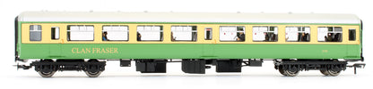 Pre-Owned 39-005 BR MK2A TSO & Class 101 DTCL 'Highlander' Coach Pack (with fitted passengers)