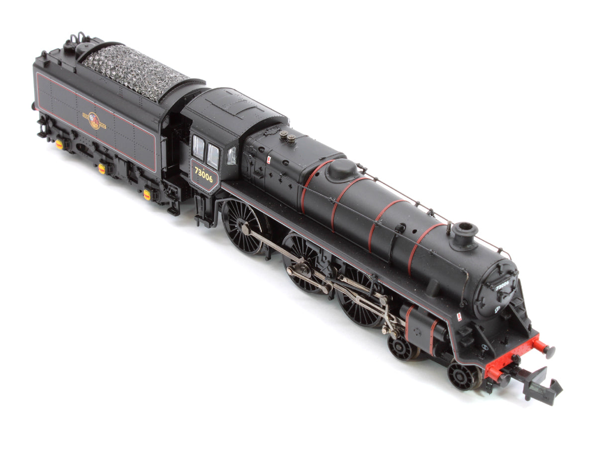 BR Standard 5MT with BR1 Tender 73006 BR Lined Black (Late Crest) DCC Sound