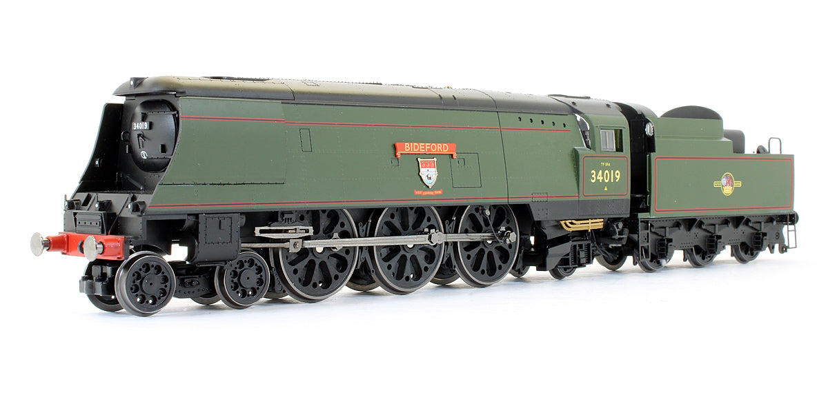 Pre-Owned Late BR Original West Country Class 'Bideford' No.34019 Steam Locomotive - DCC Fitted