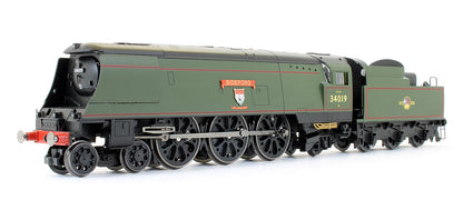 Pre-Owned Late BR Original West Country Class 'Bideford' No.34019 Steam Locomotive - DCC Fitted