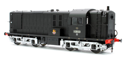 North British Prototype 10800 BR Early Emblem Black with Silver Bogies (SR/LMR Post 1954) Diesel Locomotive