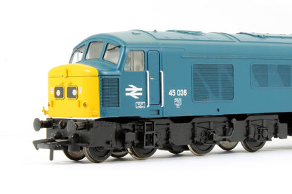 Pre-Owned Class 45 45036 BR Blue Split Centre Headcode Diesel Locomotive - DCC Fitted