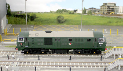 4D-025-006S Class 21 D6151 BR Green (With Tablet Catcher) Diesel Locomotive - DCC Sound