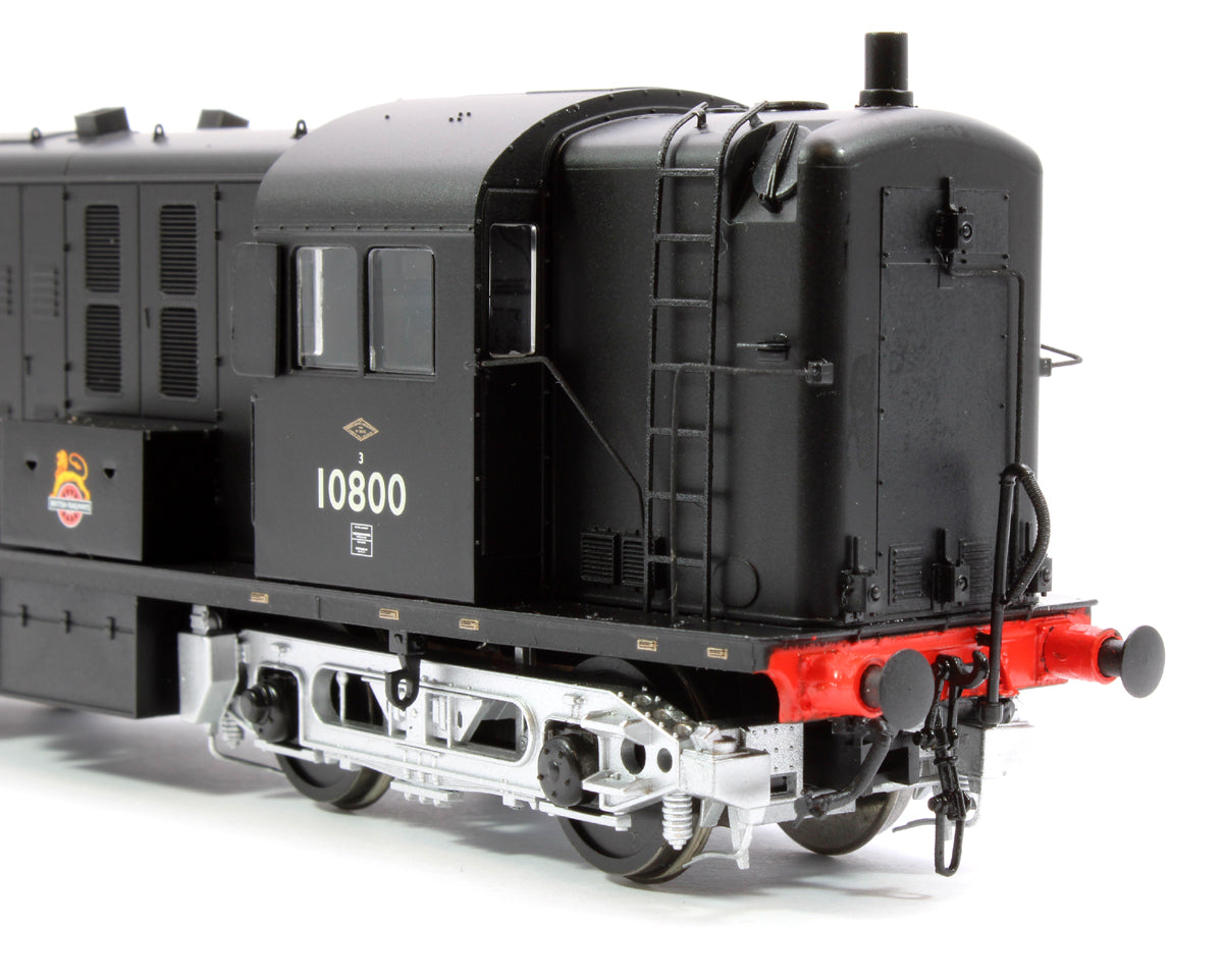 North British Prototype 10800 BR Early Emblem Black with Silver Bogies (SR/LMR Post 1954) Diesel Locomotive