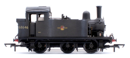 Pre-Owned BR Class J68 'Buckjumper' BR Black Late Crest 0-6-0 Tank Locomotive No.68646 - DCC Sound & Weathered