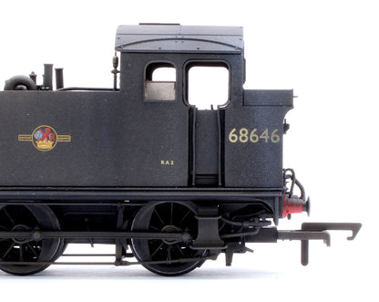 Pre-Owned BR Class J68 'Buckjumper' BR Black Late Crest 0-6-0 Tank Locomotive No.68646 - DCC Sound & Weathered