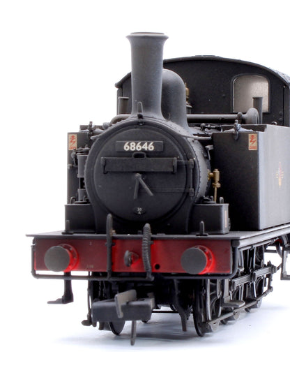Pre-Owned BR Class J68 'Buckjumper' BR Black Late Crest 0-6-0 Tank Locomotive No.68646 - DCC Sound & Weathered