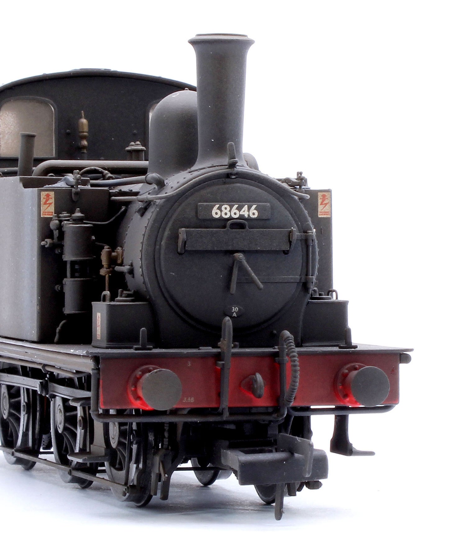 Pre-Owned BR Class J68 'Buckjumper' BR Black Late Crest 0-6-0 Tank Locomotive No.68646 - DCC Sound & Weathered
