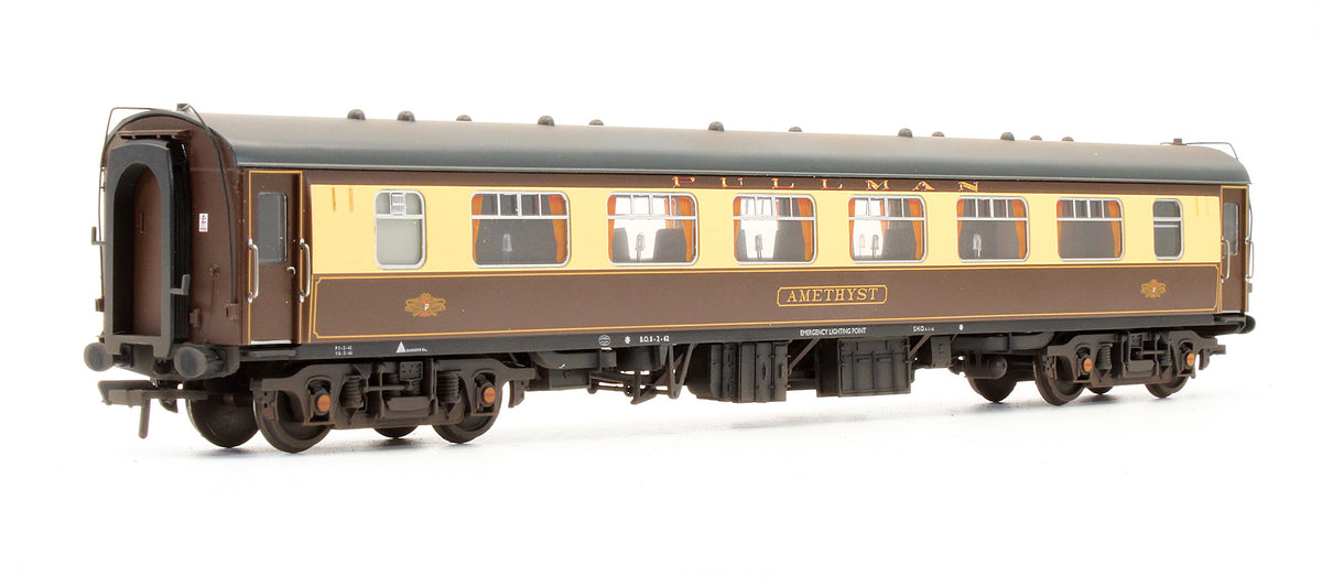 Pre-Owned BR MK1 FP Pullman First Parlour Umber & Cream 'Amethyst' - With Lighting - Custom Weathered