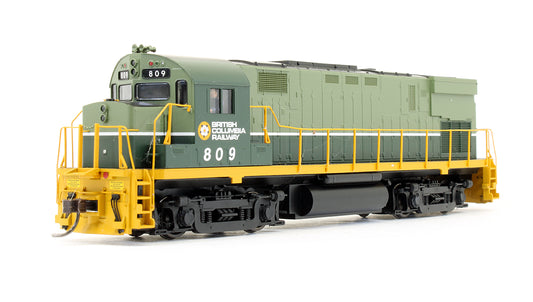 Pre-Owned C425 Phase 2 Diesel Locomotive British Columbia Railway - Road #809