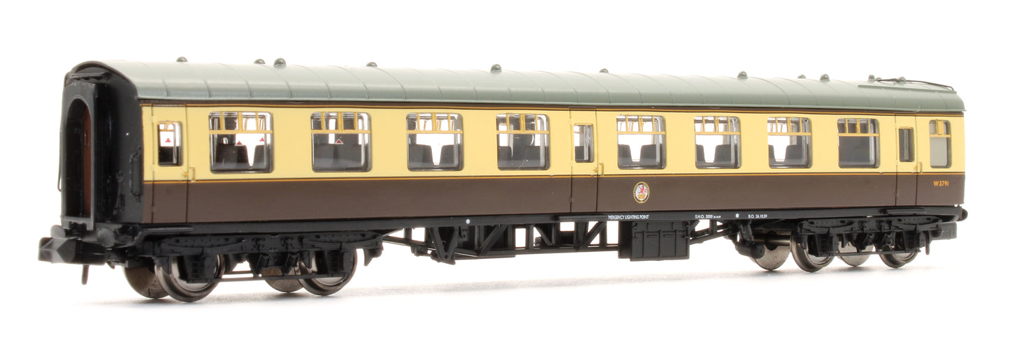 Pre-Owned BR (WR) Mk1 Second Open SO Chocolate & Cream No. W3791