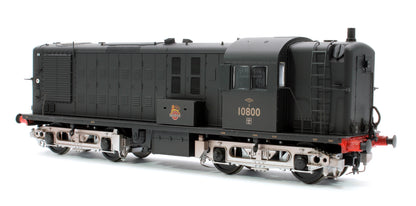 North British Prototype 10800 BR Early Emblem Black with Silver Bogies (SR/LMR Post-1954) Diesel Locomotive - Weathered