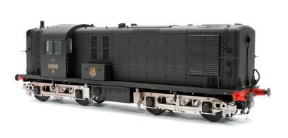 North British Prototype 10800 BR Early Emblem Black with Silver Bogies (SR/LMR Post-1954) Diesel Locomotive - Weathered