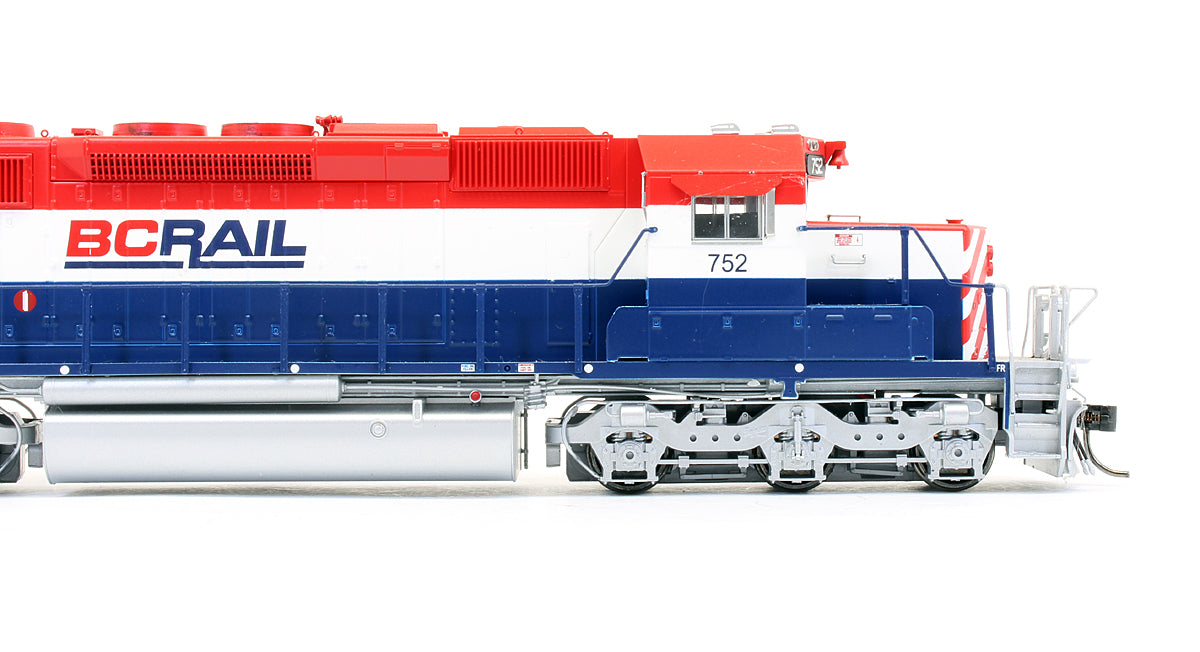 Pre-Owned GMD SD40-2 Diesel Locomotive BC Rail - Road #752