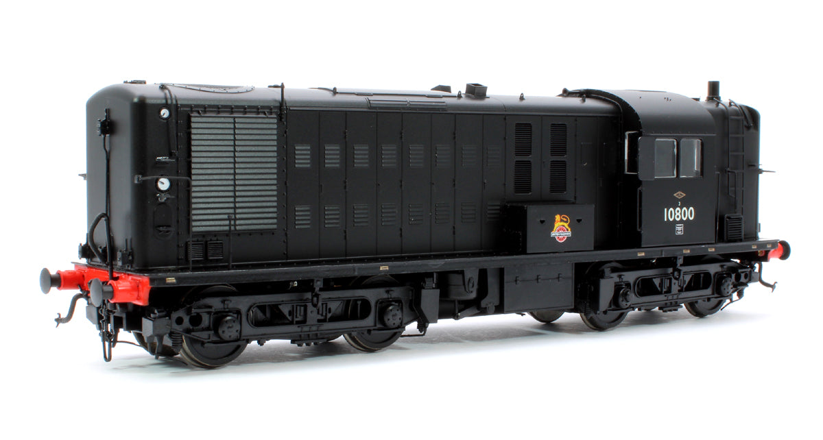 North British Prototype 10800 BR Early Emblem Black with Black Bogies (final BR condition) Diesel Locomotive