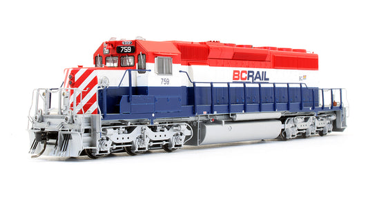 Pre-Owned GMD SD40-2 Diesel Locomotive BC Rail - Road #759