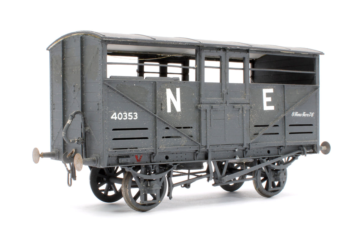 Pre-Owned NE Grey 10T Cattle Wagon No.40353 (Unboxed)
