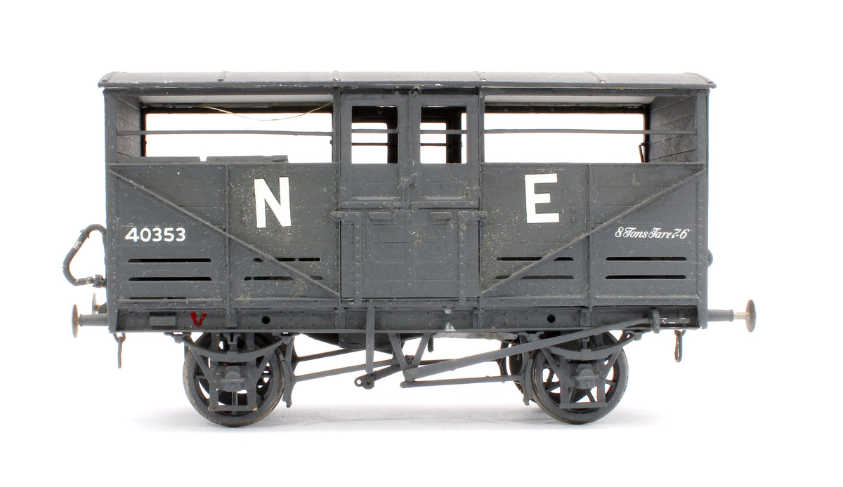 Pre-Owned NE Grey 10T Cattle Wagon No.40353 (Unboxed)
