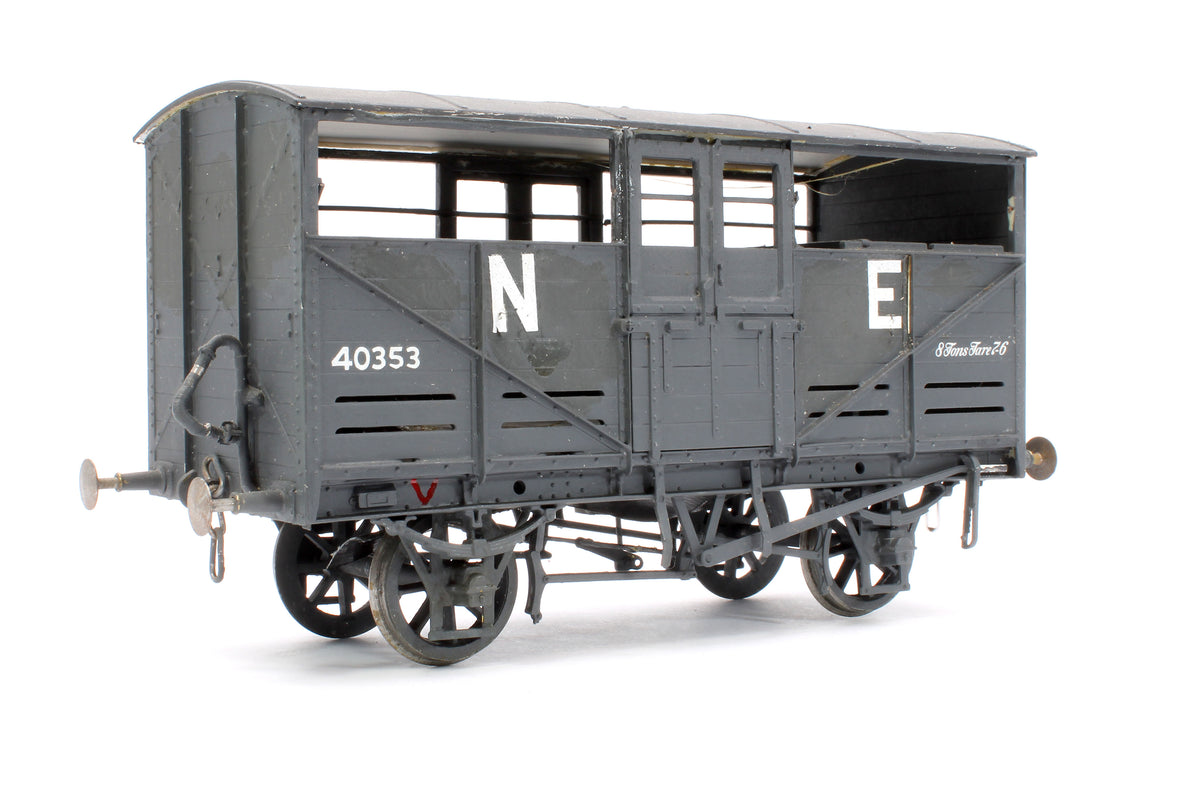 Pre-Owned NE Grey 10T Cattle Wagon No.40353 (Unboxed)