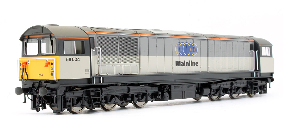 Pre-Owned Class 58004 Mainline Triple Grey Diesel Locomotive