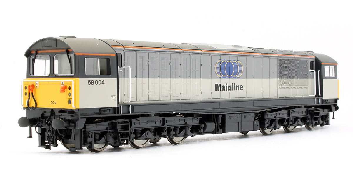 Pre-Owned Class 58004 Mainline Triple Grey Diesel Locomotive