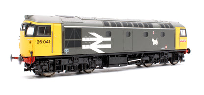 Pre-Owned 2635 Class 26 BRCW Sulzer No.26041 Railfreight Grey Livery (with Large Logo) Diesel Locomotive