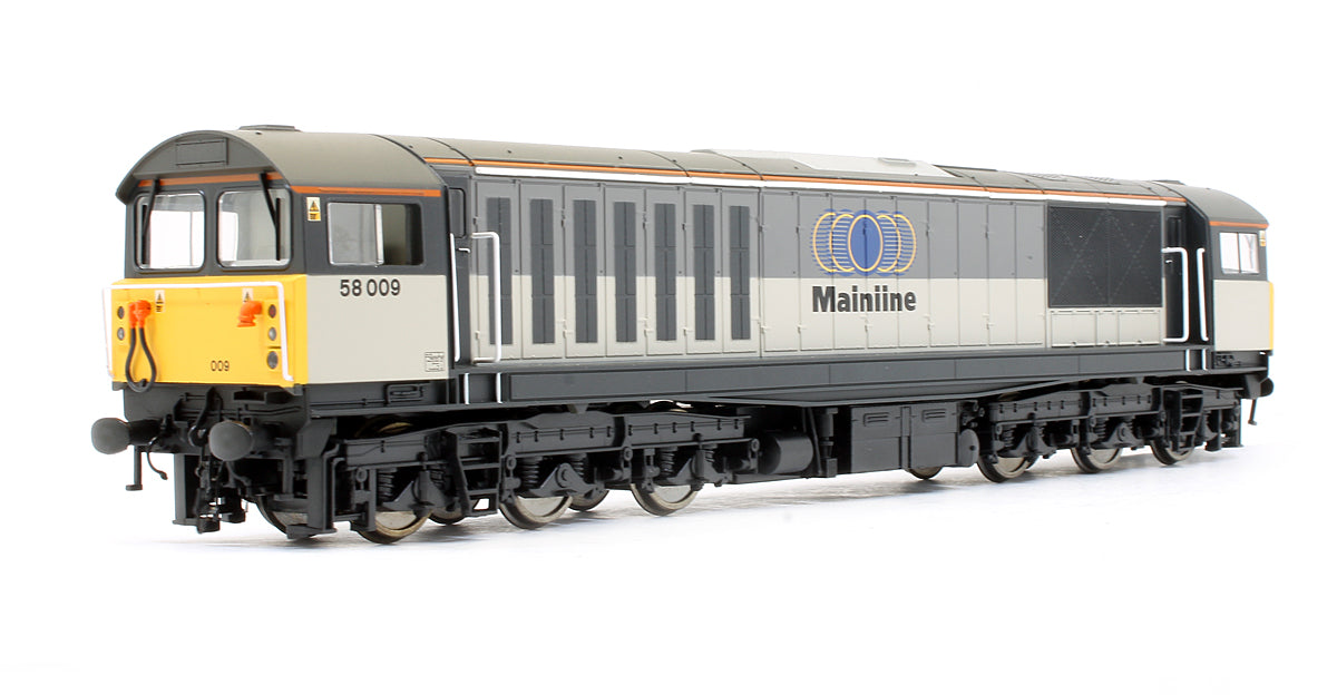 Pre-Owned Class 58009 Mainline Triple Grey Diesel Locomotive