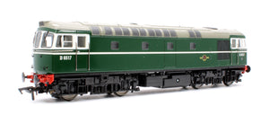 Pre-Owned Class 33/0 No.D6517 Pristine BR Plain Green LIvery (Glossy Finish) Diesel Locomotive