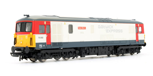 Pre-Owned Gatwick Express Class 73202 'Dave Berry' Electro-Diesel Locomotive - DCC Fitted
