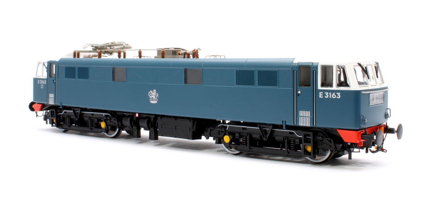 Class 86 BR Blue AL6 E3163 with Red Bufferbeam As Built (Faiveley Pantograph) (V2) Electric Locomotive