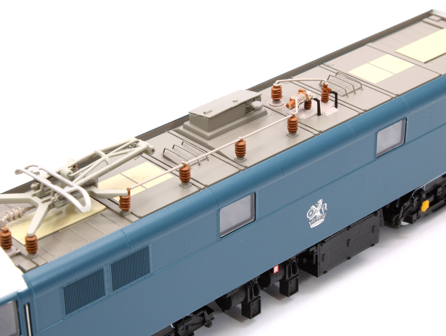 Class 86 BR Blue AL6 E3163 with Red Bufferbeam As Built (Faiveley Pantograph) (V2) Electric Locomotive