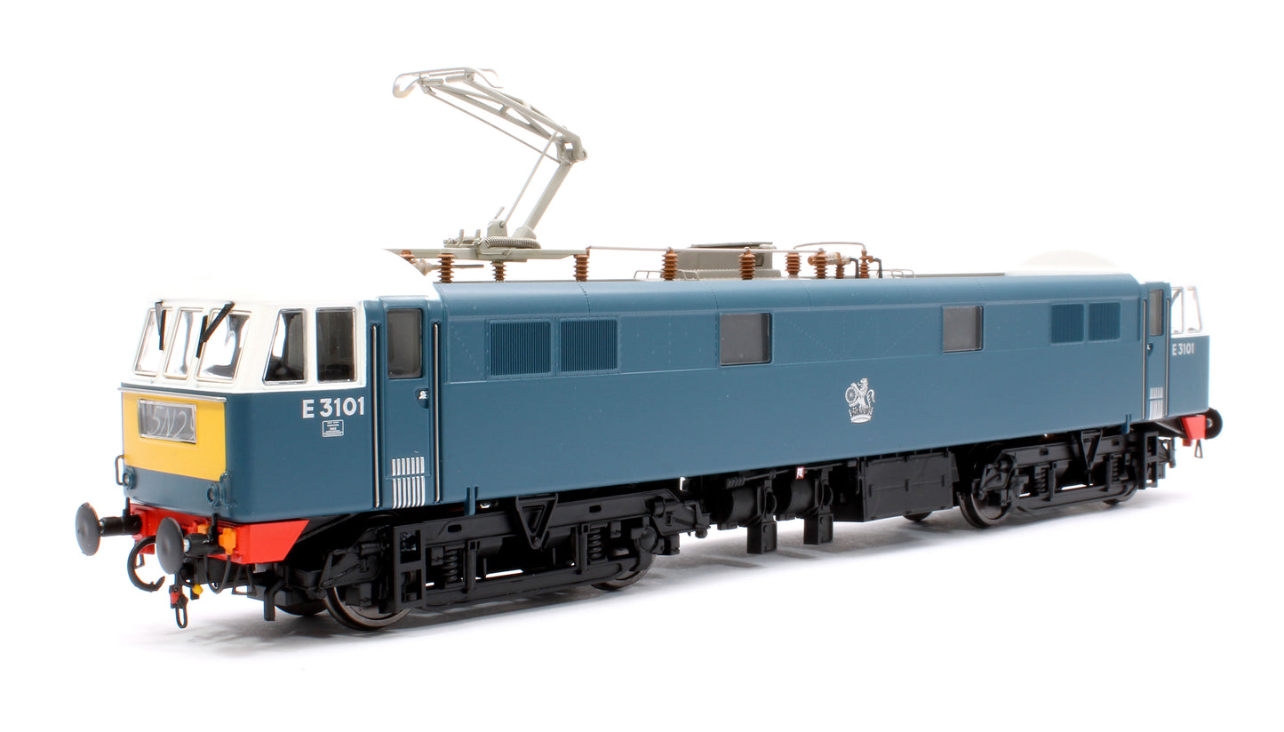 Class 86 BR Blue AL6 E3101 with SYP/Red Bufferbeam (Faiveley Pantograph) (V2) Electric Locomotive