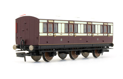 Pre-Owned LNWR 6 Wheel Brake 1st Class Coach No.1889