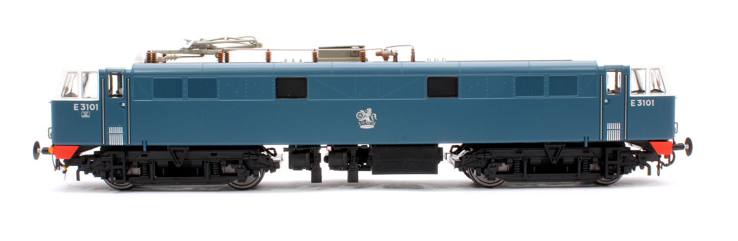 Class 86 BR Blue AL6 E3101 with SYP/Red Bufferbeam (Faiveley Pantograph) (V2) Electric Locomotive