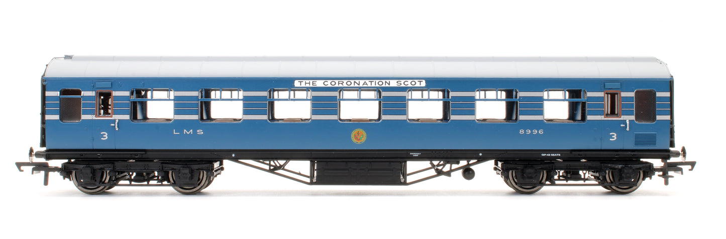 Pre-Owned LMS Stanier Coronation Scot No.8996 RTO Coach